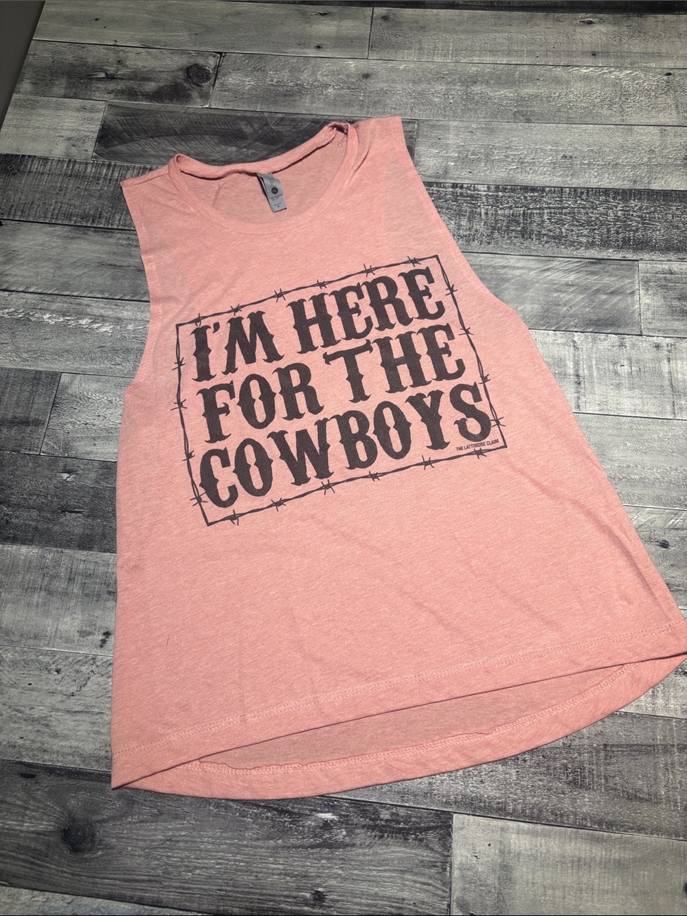 I'm Here For The Cowboys Tank Top